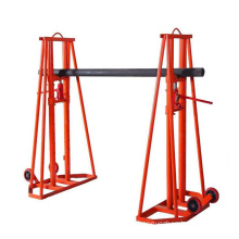 5ton Hydraulic Jack Stand Cable Drum Reel Stand